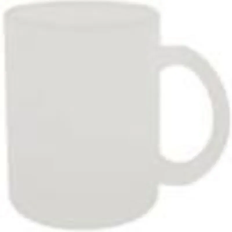 Taza de Vidrio Glaseada 11 oz