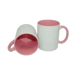 Taza color interno y asa 11 oz. para sublimación