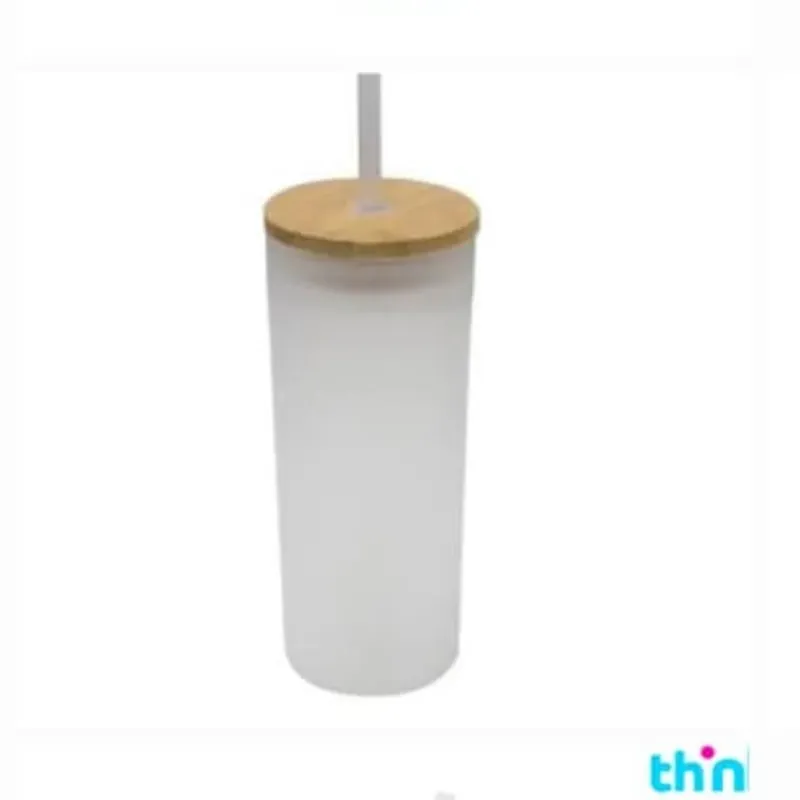 Vaso de Vidrio Glaseado con Base de Color