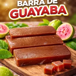Dulce de guayaba en barras