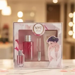 Estuche colonia, crema y colonia de bolsillo para damas