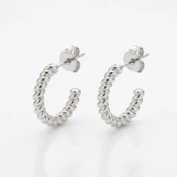Aros Hailey Plateados