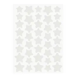 Parches de estrellas transparentes 