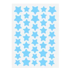 Parches de estrellas azules