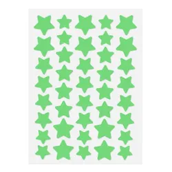 Parches de estrellas verdes