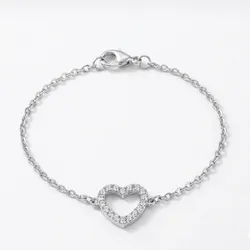 Pulsera Amora Plateada