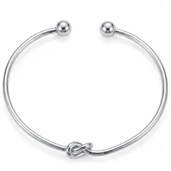 Pulsera Knot Plateada