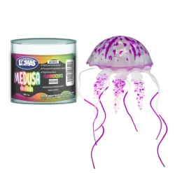 Medusa de Silicón Fluorescente Medina