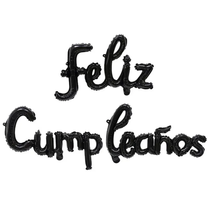 Feliz cumpleaños negro