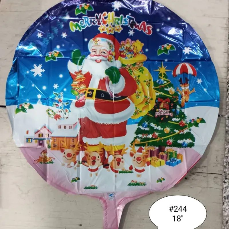 Globo de navidad (papá  noel)
