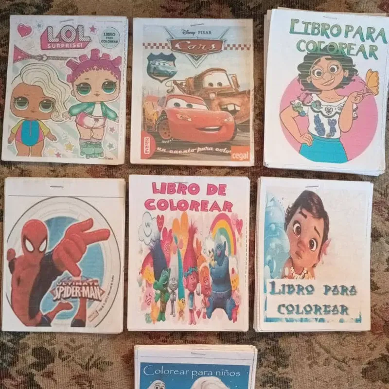 Libritos de colorear