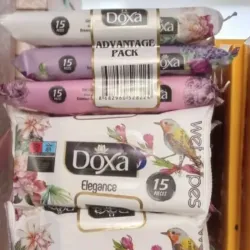 3 Toallitas húmedas 15u