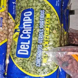 Chicharo verde partido
