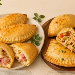 Empanadas grandes.
