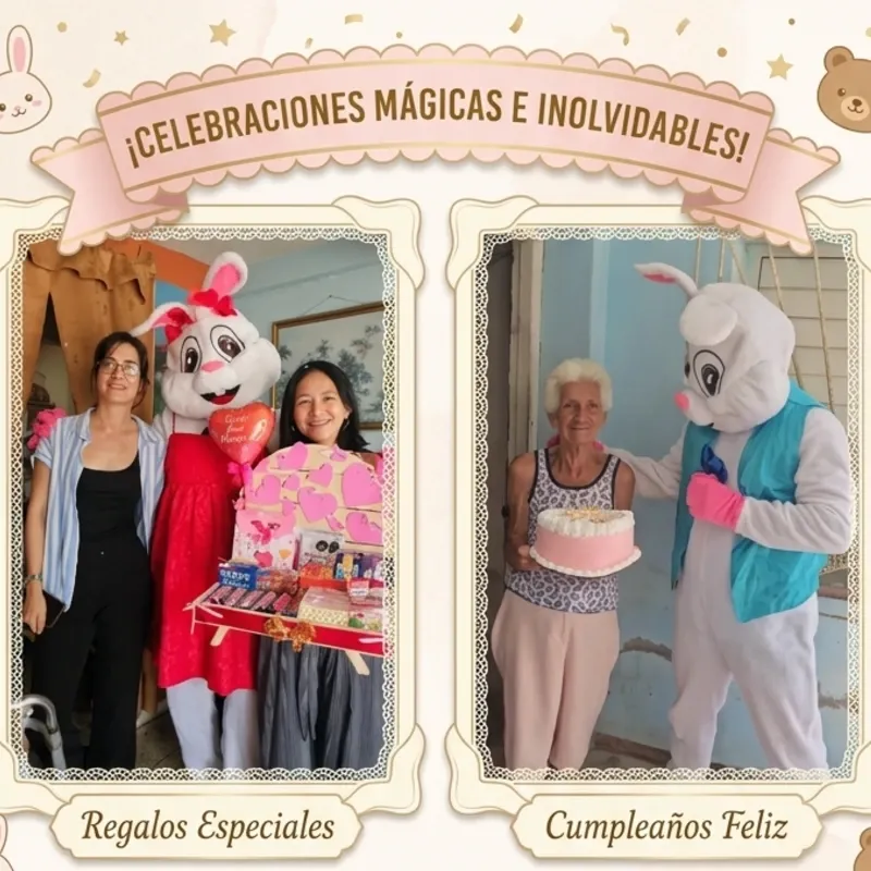 Entregas con personajes