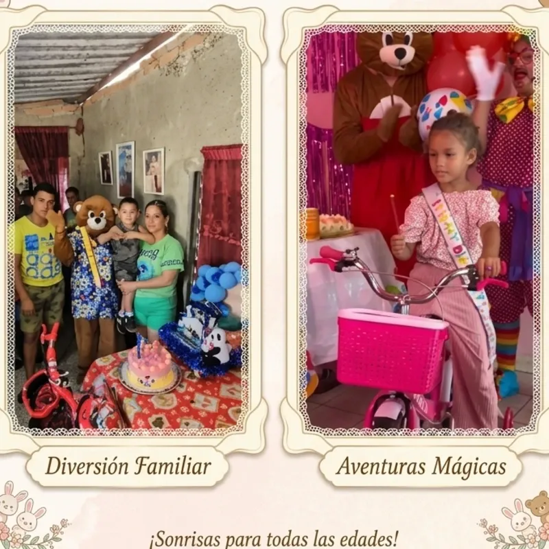 Entregas con personajes