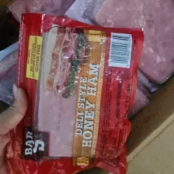 Jamón de cerdo curado saborizado con miel