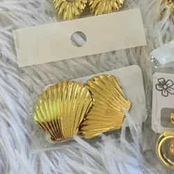 Aretes de concha 🐚