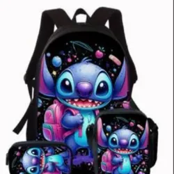 Juego de Mochila Stitch😍 