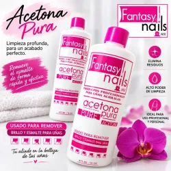 ACETONA FANTASY PURA 16 OZ.