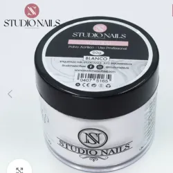 Polvo Acrílico blanco 60g