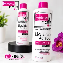 MONOMERO FANTASY SECADO RAPIDO (ROSA) 16 OZ.