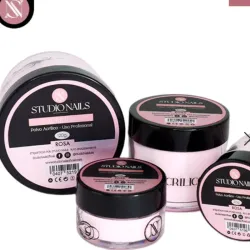 Polvo Acrílico Rosa traslucido 120 g