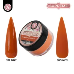 Polvo Acrilico Supreme 15gr – Naranja Calabaza