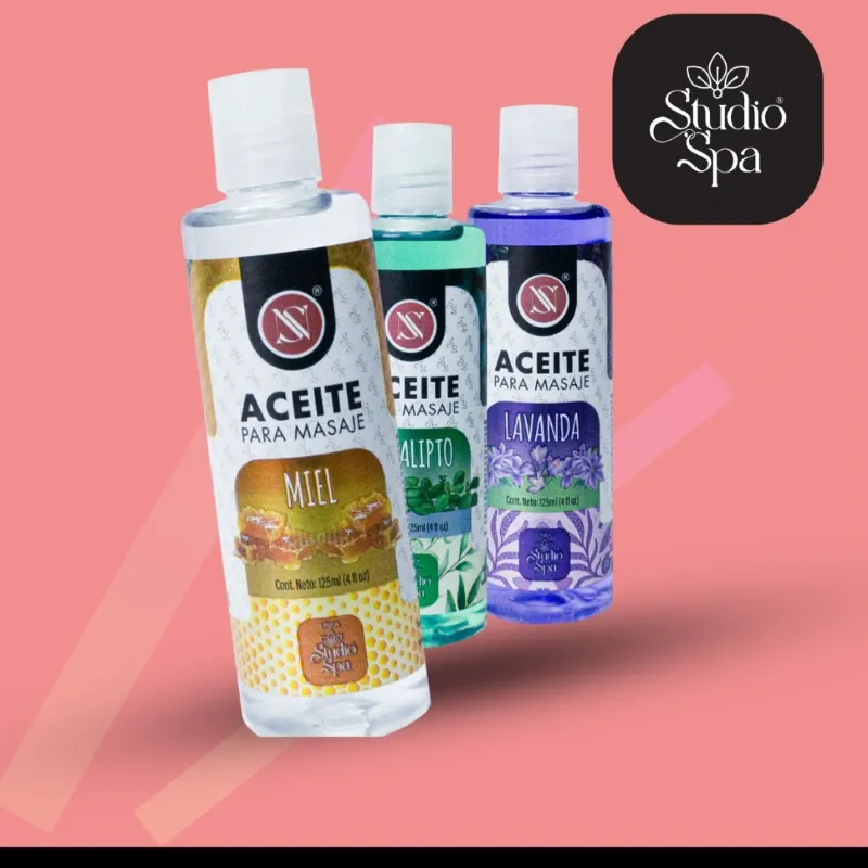STUDIO SPA ACEITE PARA MASAJE