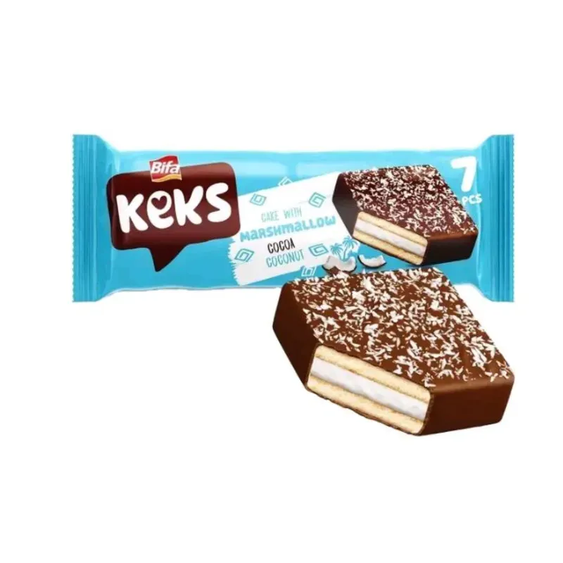Bifa Keks. Cake whith marshmallow 