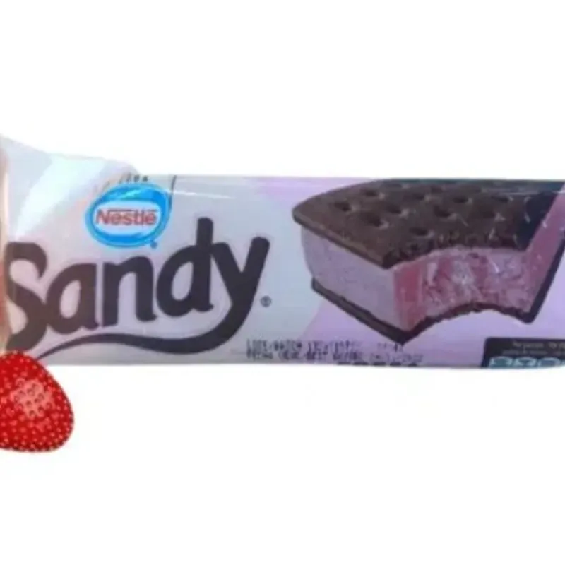 Bocadito de helado Sandy de fresa 