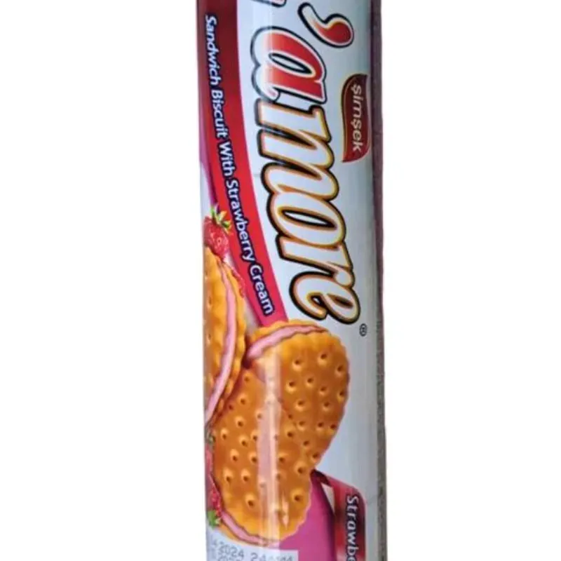 Galletas L Amore de fresa 