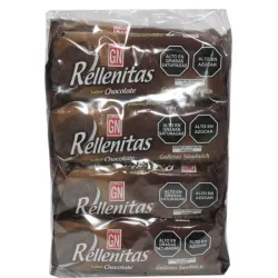Galletas rellenitas de chocolate (6unid)