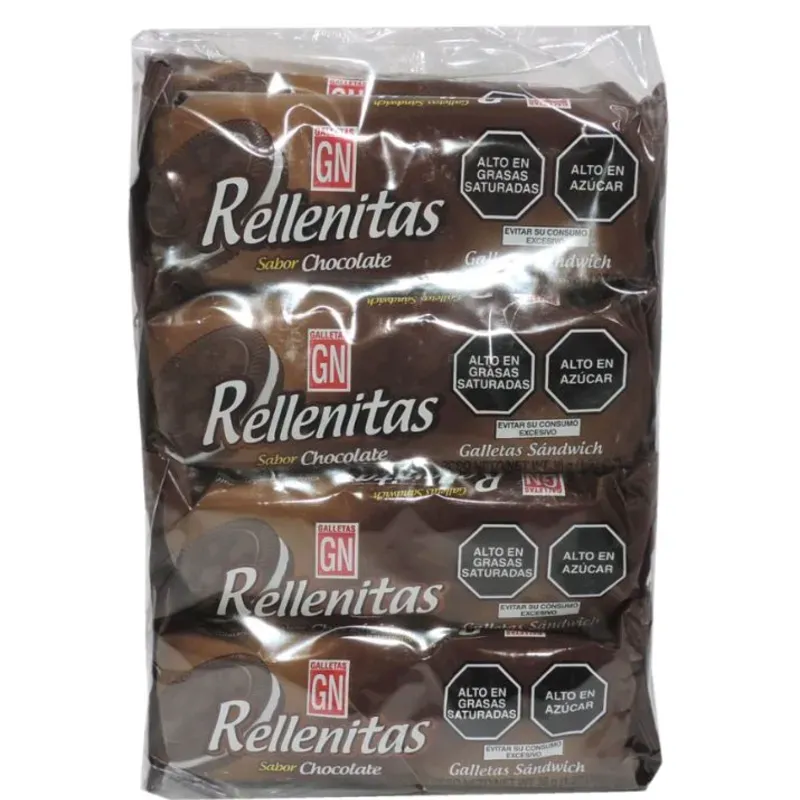 Galletas rellenitas de chocolate (6unid)