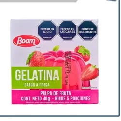 Gelatina Boom Fresa (40gr)