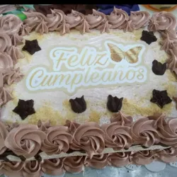 Kake de media bandeja