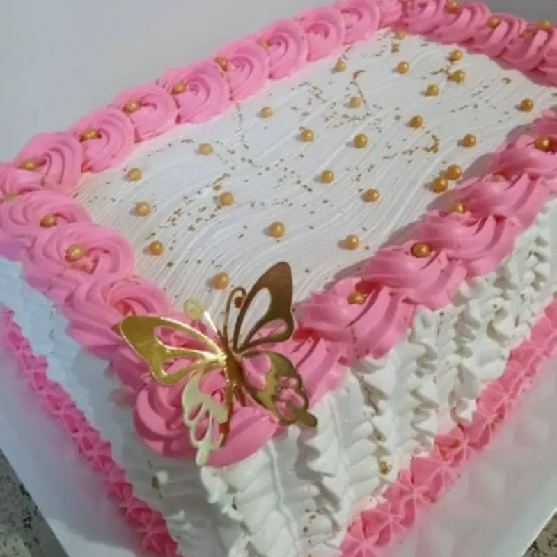 Kake de media bandeja 