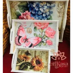 Bandejas con imagen decorativas