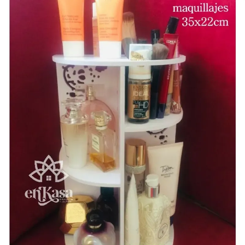 Organizador de maquillajes y perfumes