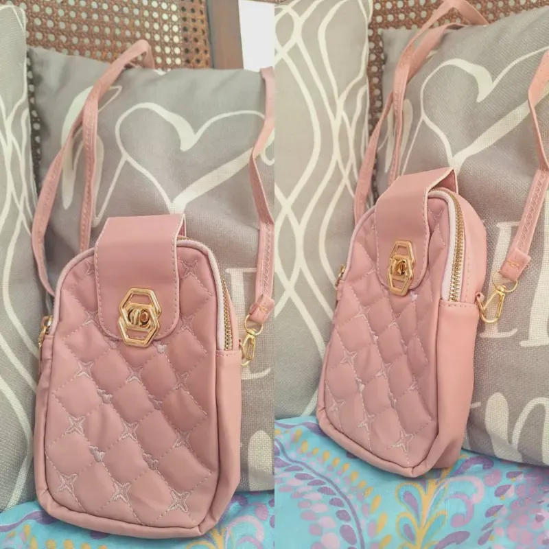 Cartera rosa