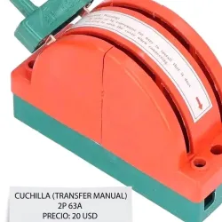 Cuchilla (transfer manual) 2P 63A