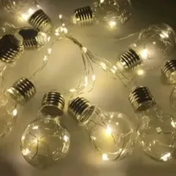 Guirnalda de bombillos cálidos 3m