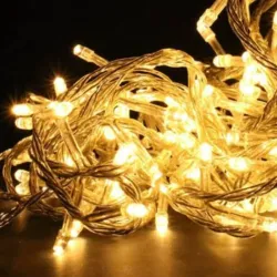 Guirnalda de luces cálidas 5m 110v