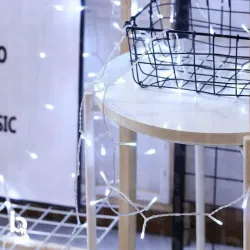 Luces blancas para arbolitos