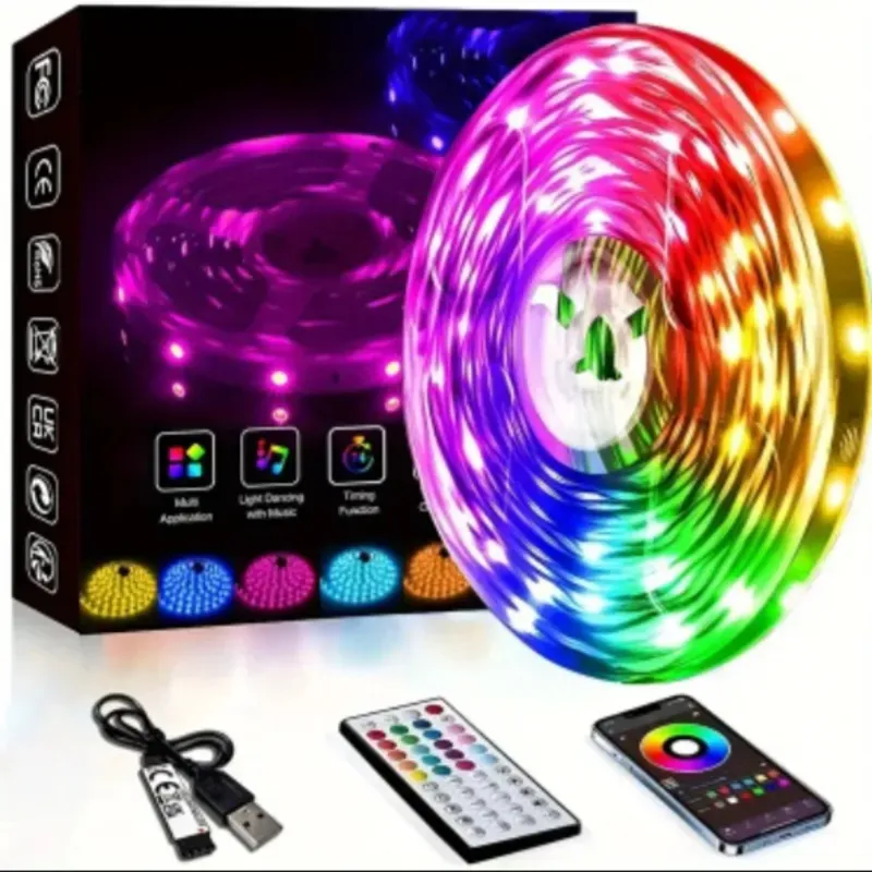 Luces led 15m USB y Bluetooth 