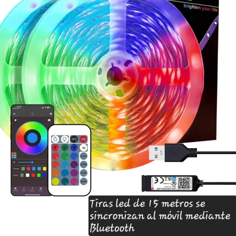 Luces led 15m