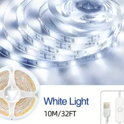 Luz led blancas 10m