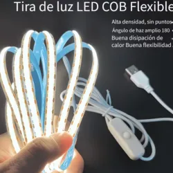 Luz lineal blanca 5 metros
