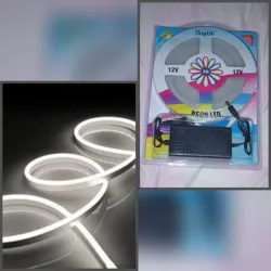 Luz neòn blanco con transformador