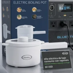 Olla eléctrica de bajo consumo